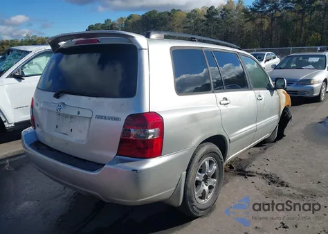 2005 Toyota Highlander V6 z USA, uszkodzony, nr VIN JTEDP21A150064454